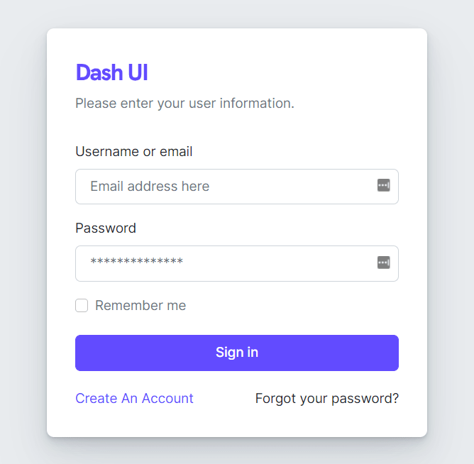 Dashboard Admin Panel Bootstrap 5 Theme Sign In